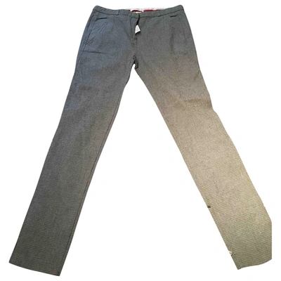 Pre-owned Merci Straight Pants In Grey