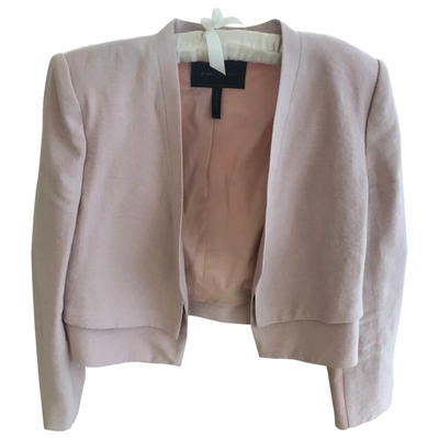 Pre-owned Bcbg Max Azria Jacket In Pink