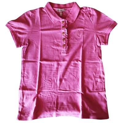 Pre-owned Juicy Couture Pink Cotton Top