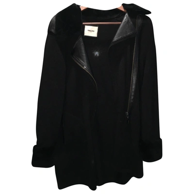 Pre-owned Max & Moi Cashmere Coat In Black