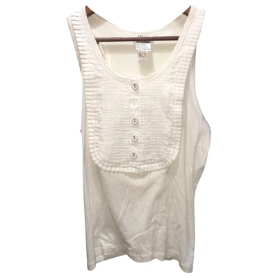 Pre-owned Chloé Camisole In White