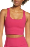 Girlfriend Collective Paloma Sports Bra In Superbloom