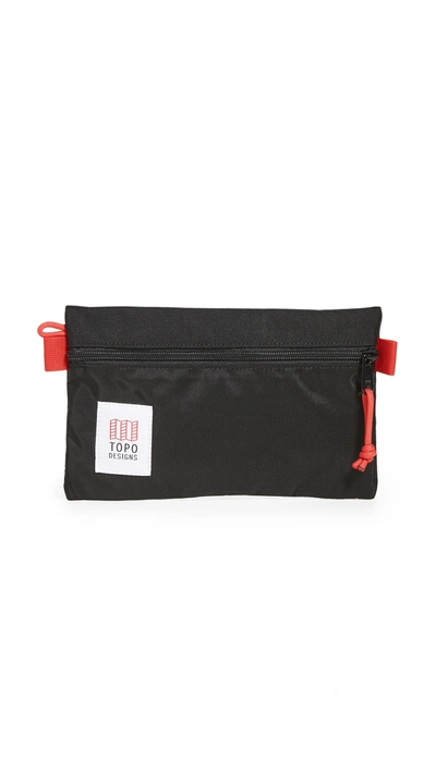 Topo Designs Small Accessory Bag In Black