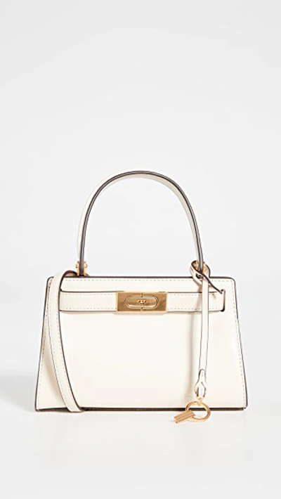 Tory Burch Lee Radziwill Petite Bag In New Cream