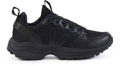 Veja X Rick Owens Hiking Style Sneakers In All Black