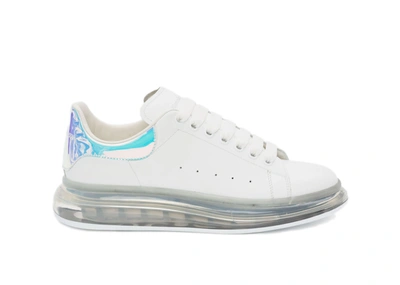 Pre-owned Alexander Mcqueen Oversized Clear Sole Multicolor (women's) In White