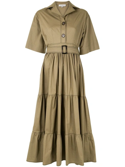 Lug Von Siga Macy Shirt Dress In Brown