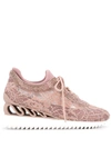 Le Silla Reiko Wave Sneakers In Pink