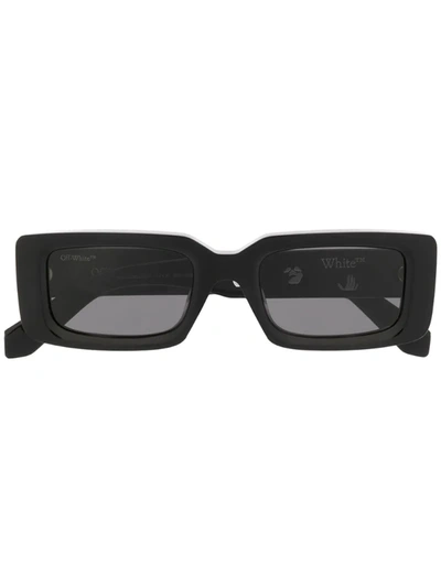 Off-white Rectangular-frame Sunglasses In Black