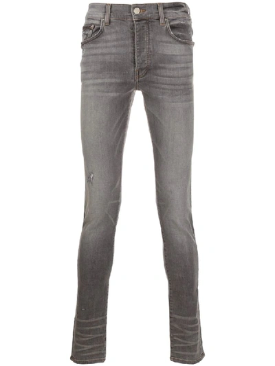 Amiri Jeans Mit Stone-wash-effekt In Grey