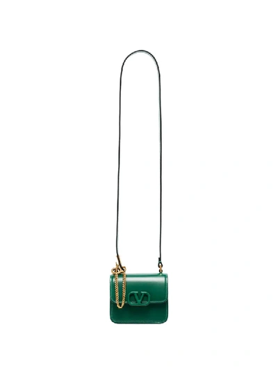 Valentino Garavani Vsling Mini Bag In Green