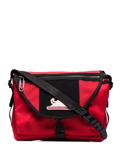 Off-white Eq Mdm Messenger Bag In Red