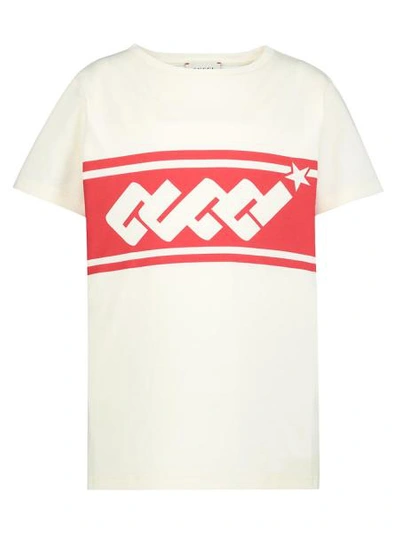 Gucci Kids T-shirt For Boys In White