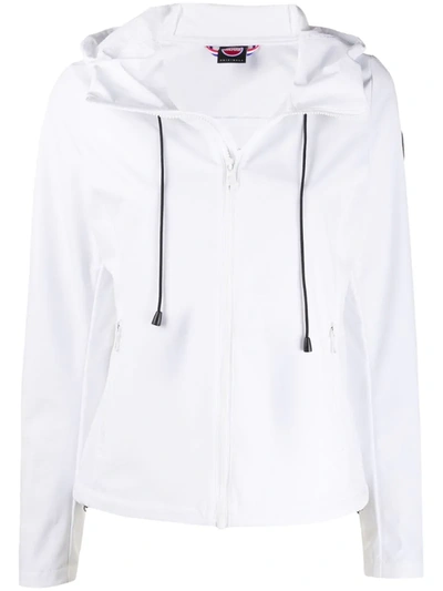 Colmar Zip Up Hooded Jacket In White