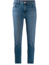 J Brand Slim Fit Jeans In Blue