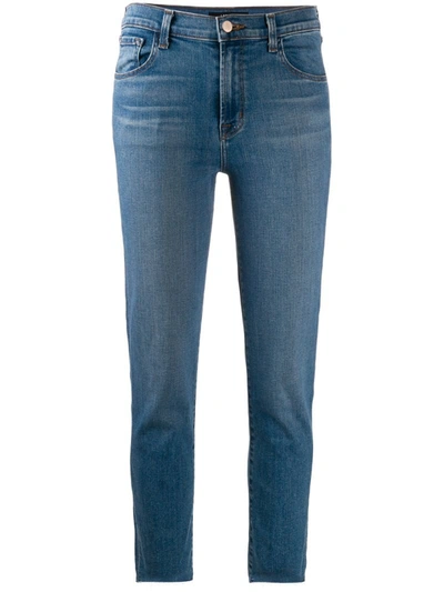 J Brand Slim Fit Jeans In Blue