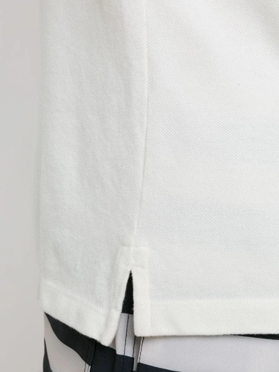 Osklen Piquet Sharp Brasão Polo Shirt In White