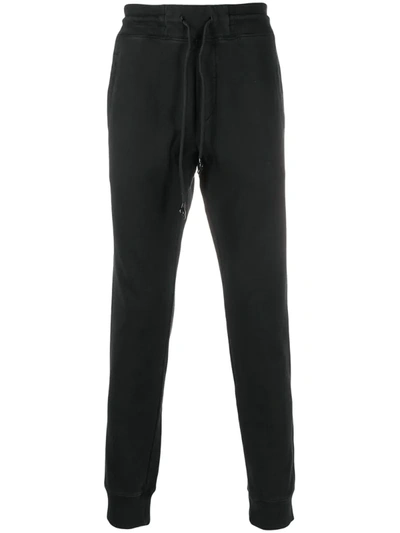 Versace Jeans Couture Slim-fit Track Trousers In Black