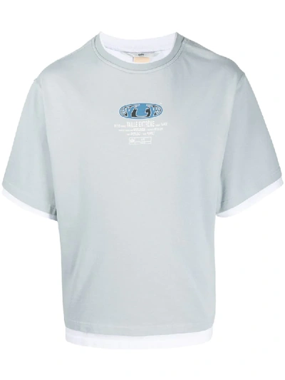 Eytys Goliath Logo-print T-shirt In Blue