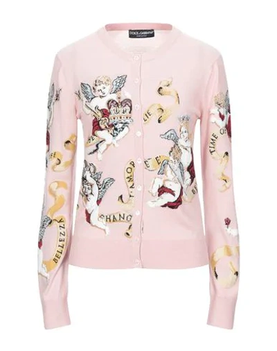 Dolce & Gabbana Cardigans In Pink