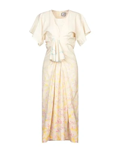 Anntian 3/4 Length Dresses In Ivory