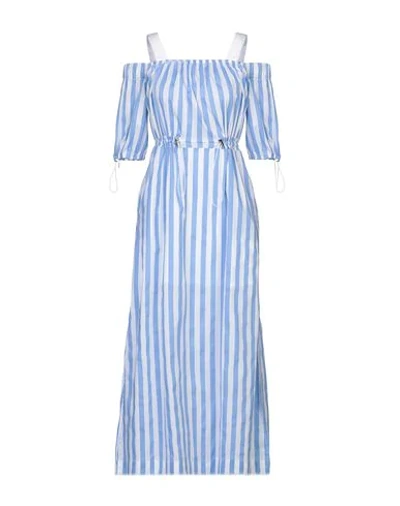 Trussardi Jeans 3/4 Length Dresses In Sky Blue