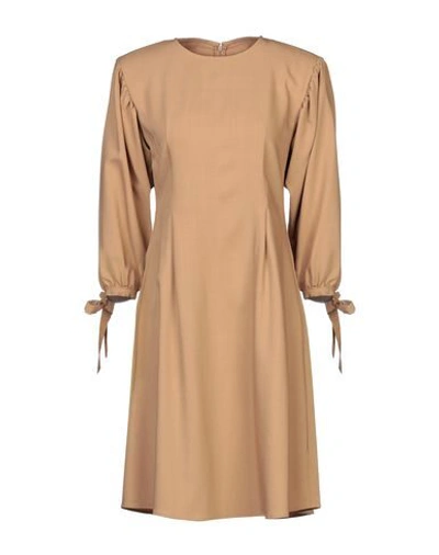 Federica Tosi Midi Dresses In Beige