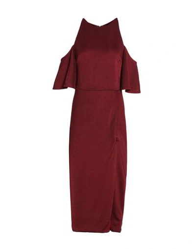 Cushnie Midi Dresses In Red