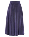 Department Five Midi Skirts In Purple