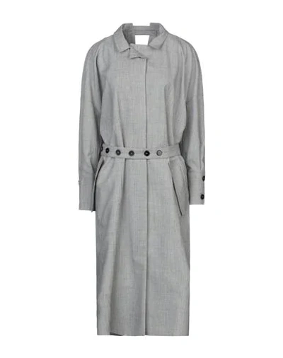 Jil Sander Coats In Grey