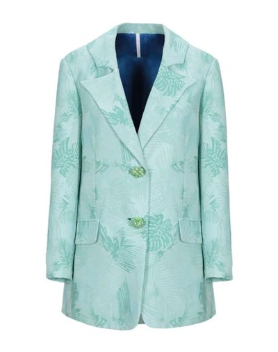 Alcoolique Suit Jackets In Light Green