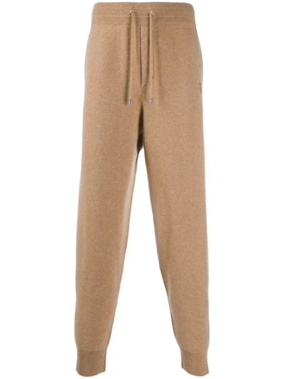 Burberry Drawstring Track Pants In Neutrals