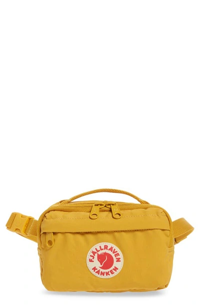 Fjall Raven Kanken Water Resistant Belt Bag In Ochre