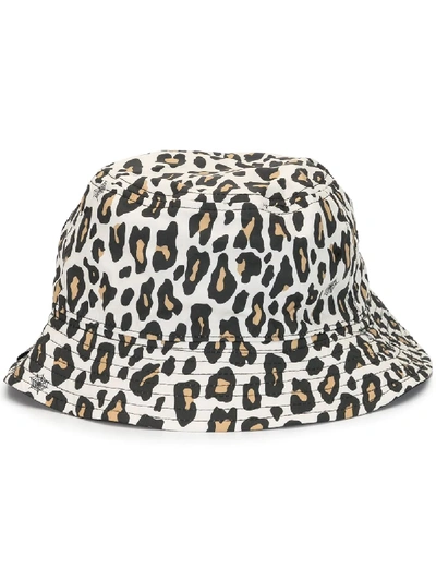 Puma X Charlotte Olympia Reversible Bucket Hat In Leopard Print-beige In Brown