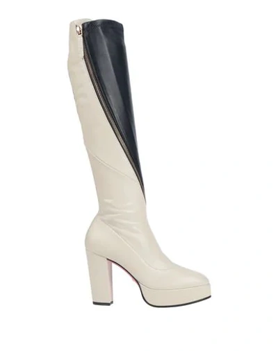 Gucci Boots In Ivory