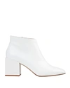 Giampaolo Viozzi Ankle Boots In White