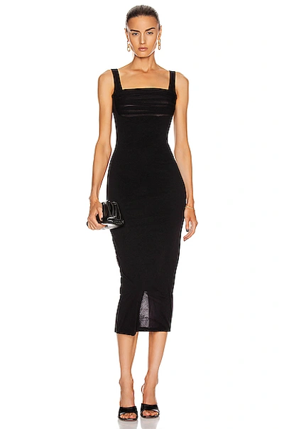 Noam For Fwrd Erina Dress In Black