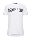 Dsquared2 T-shirts In White