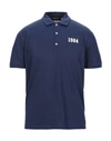 Dsquared2 Polo Shirts In Blue