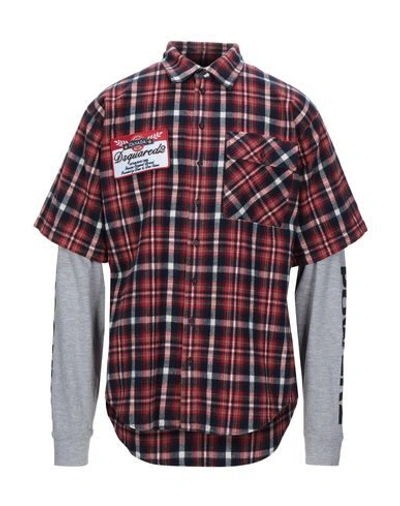 Dsquared2 Shirts In Red