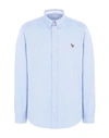 Ps By Paul Smith Shirts In Sky Blue
