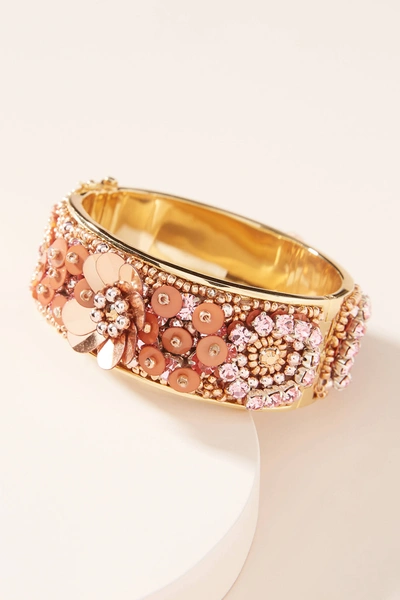 Mignonne Gavigan Elyse Bangle Bracelet In Pink