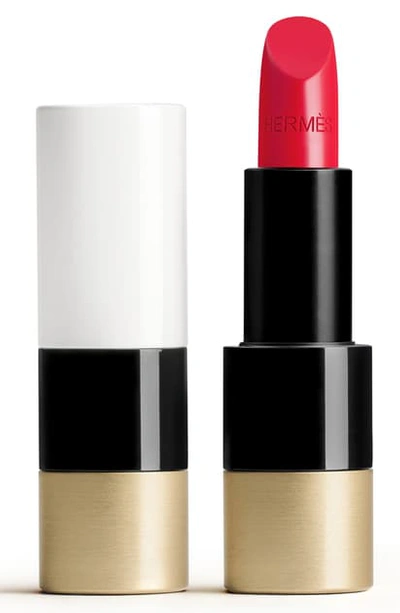 Pre-owned Hermes Rouge , Satin Lipstick In Rouge Piment
