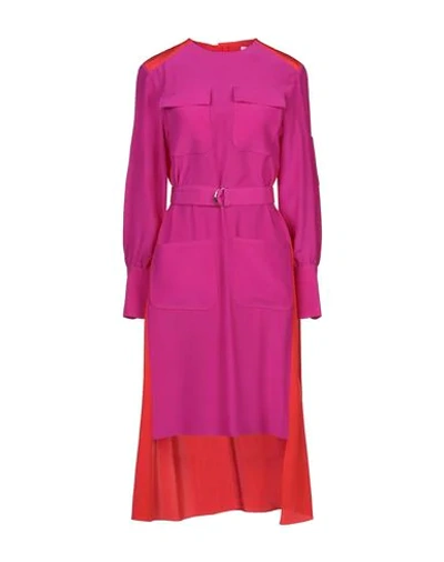 Chloé Midi Dresses In Purple