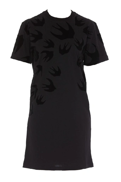 Mcq By Alexander Mcqueen Mcq Alexander Mcqueen Swallow Printed T In Black