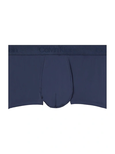 Calvin Klein Underwear Low-rise Trunks In Blue