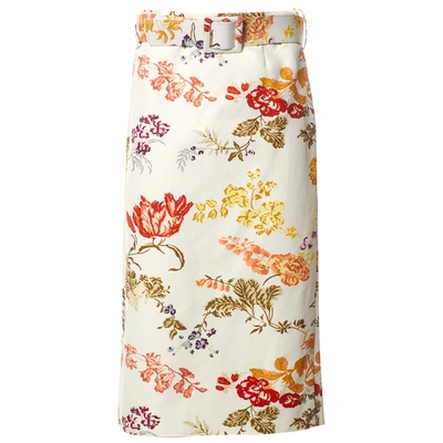 Pre-owned Rosie Assoulin White Cotton Skirts