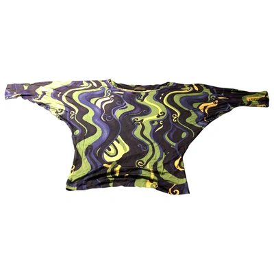 Pre-owned Alberta Ferretti Multicolour Polyester Top