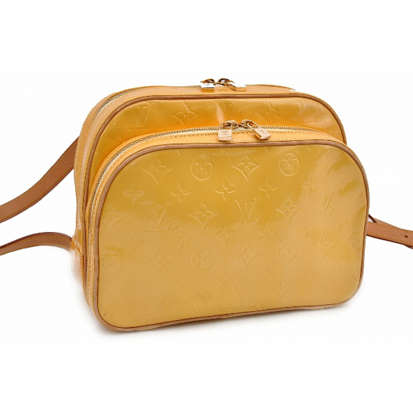 Louis Vuitton Yellow Monogram Taigarama Discovery PM Backpack Bag