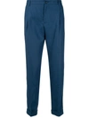 Dolce & Gabbana Narrow Fit Chinos In Blue